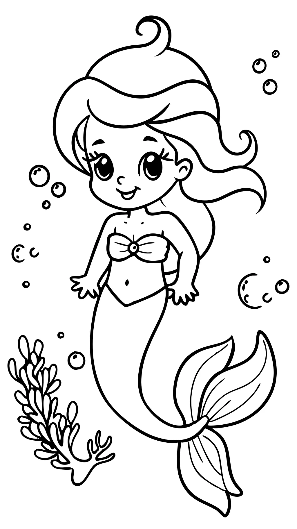 ariel printable coloring pages